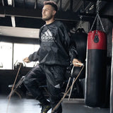 Adidas Sauna Suit Sweatsuit, Black