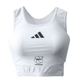 Adidas Women's WKF Chest Protector, White
