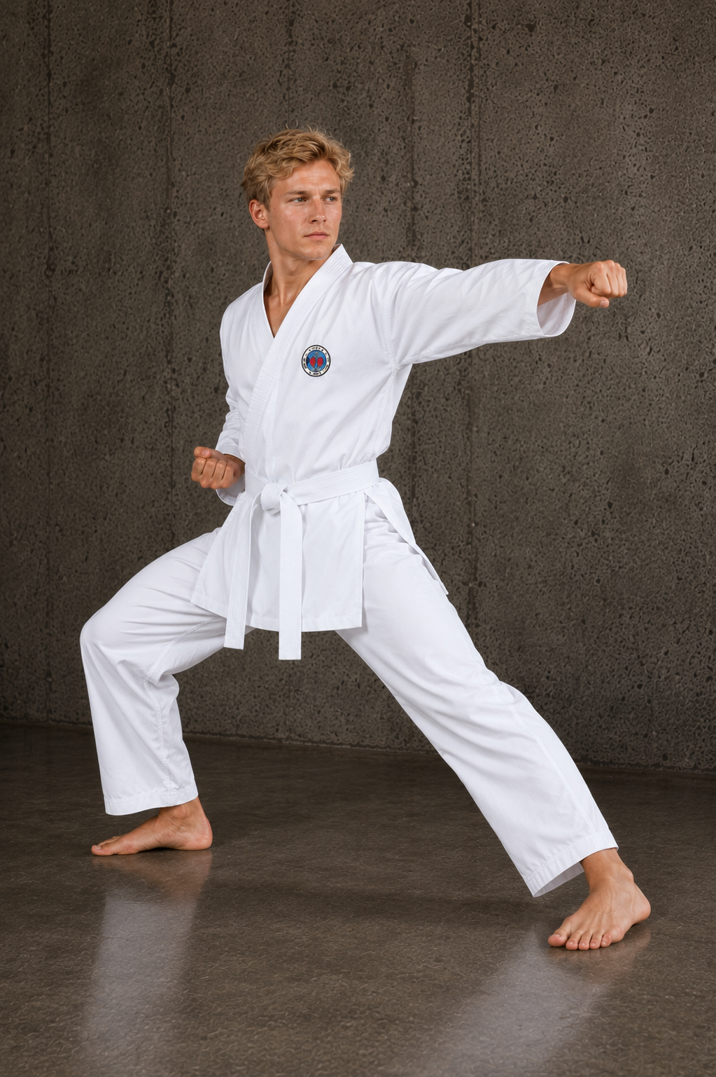 Katsudo TKD dobok WTF 550g, λευκό