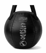 Katsudo boxovacia guľa s popruhom Leodor, čierna