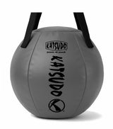 Katsudo boxovacia guľa s popruhom Leodor, sivá