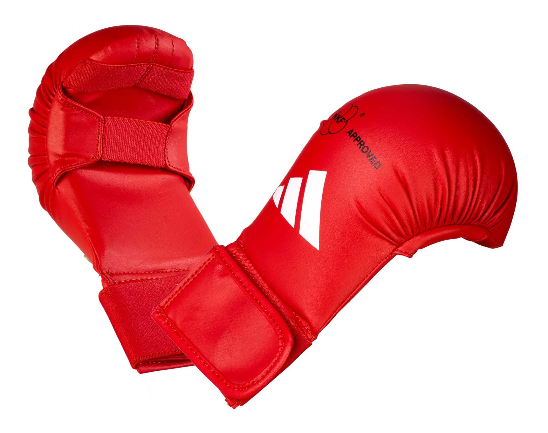 Adidas kumite gloves WKF, red
