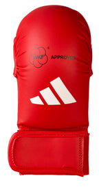 Adidas kumite gloves WKF, red