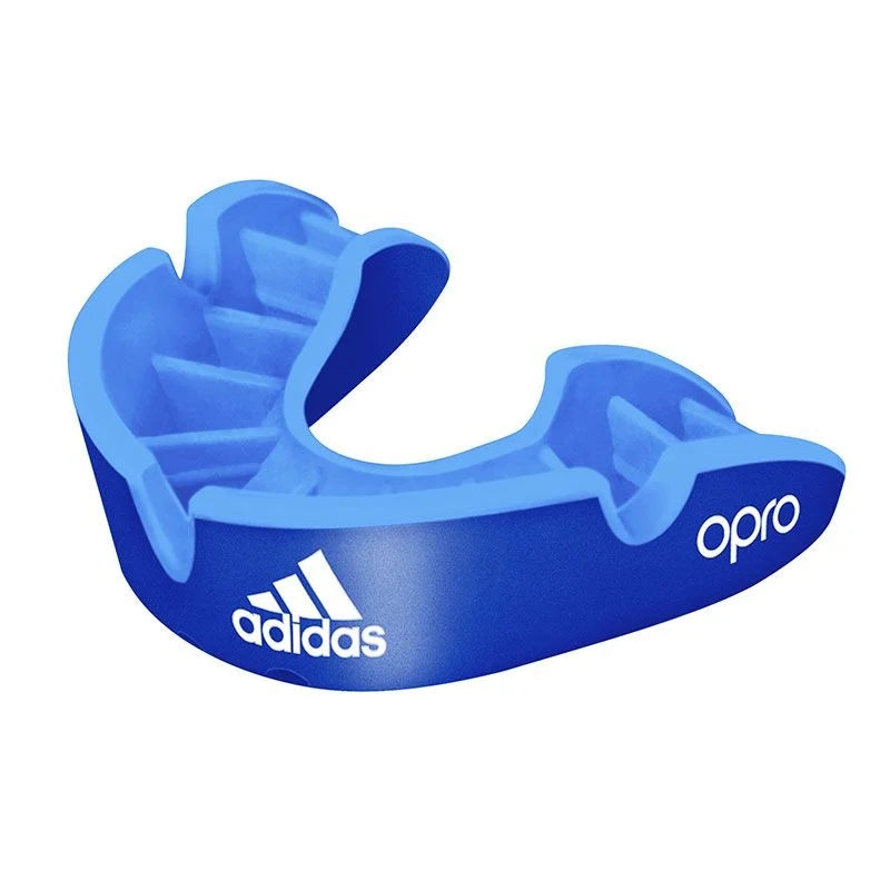 Adidas štitnik za zube 4. generacije Opro Silver Junior, plavi