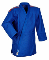 Adidas JU Kimono with National Stripes IJF Champion III Regular Fit 730g, Blue