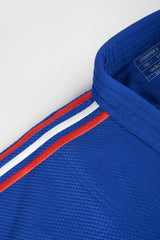 Adidas JU kimono s reprezentačnými pásmi IJF Champion III Regular fit, modré