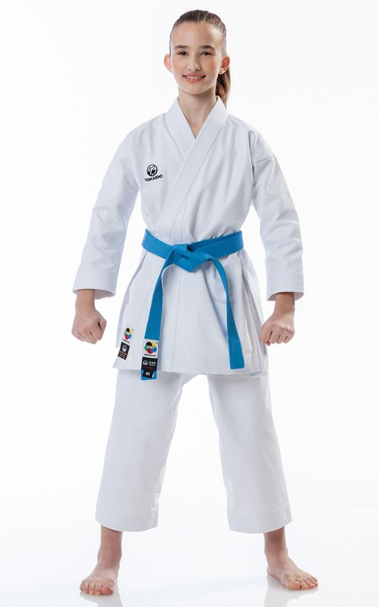 Tokaido Kids KA Kata Master WKF 340g Kimono, White