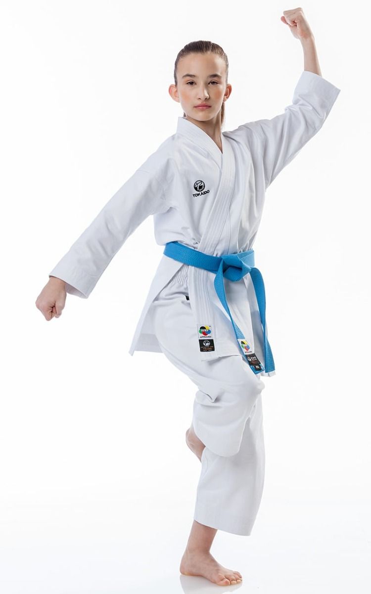 Tokaido Kids KA Kata Master WKF 340g Kimono, White