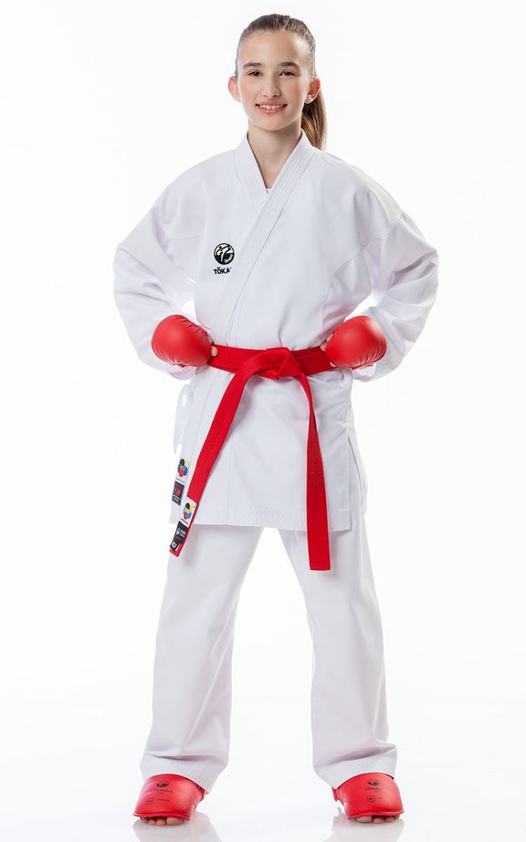 Tokaido detské KA kimono Kumite Master WKF 270g, biele
