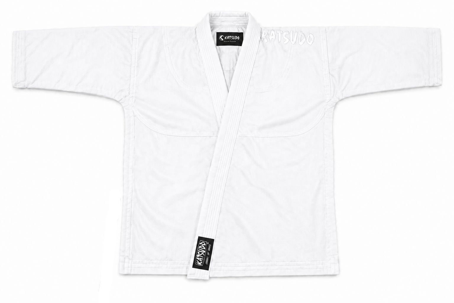 Katsudo Yori dámske Jiu Jitsu kimono 550g, biele