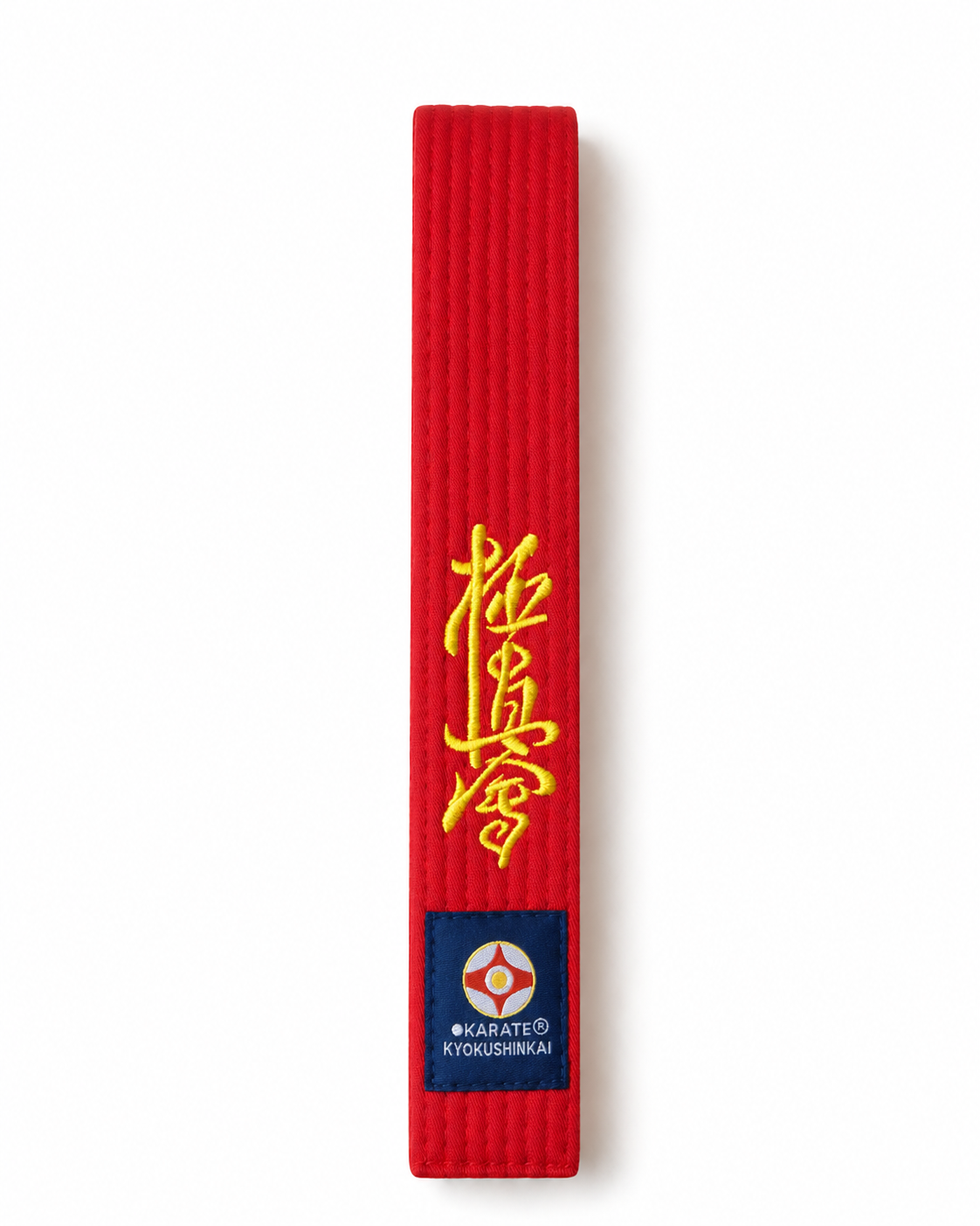 Katsudo Kyokushin karate pojas, crveni