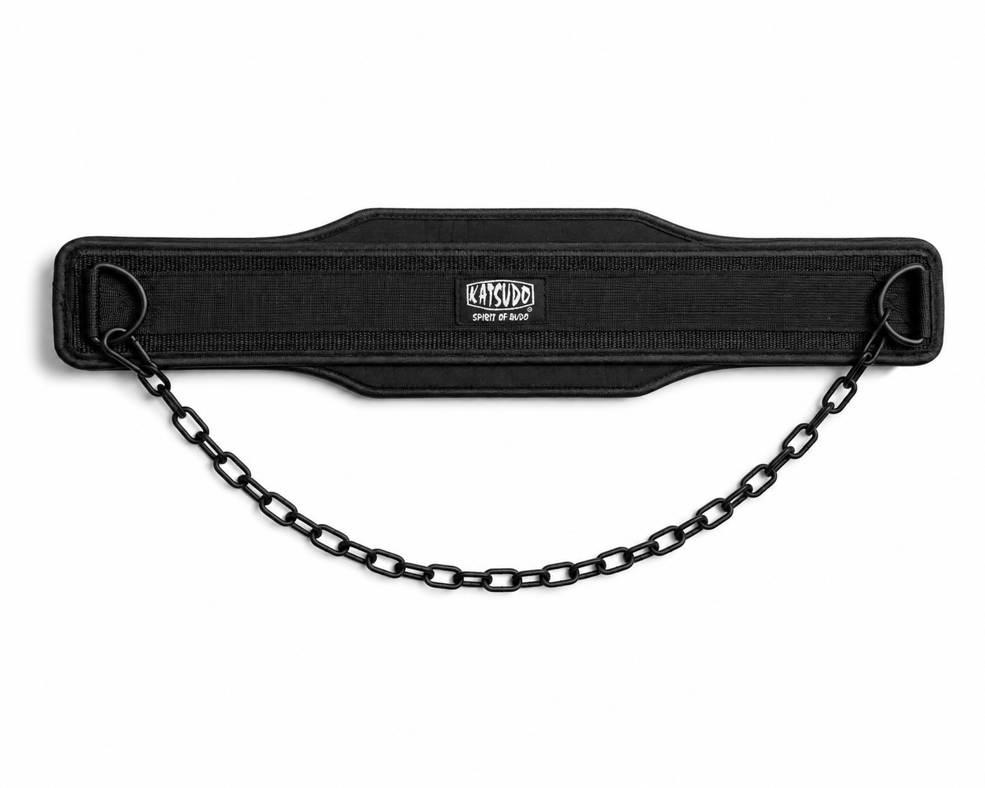 Katsudo ChainBeast fitness opasok z neoprénu, čierny