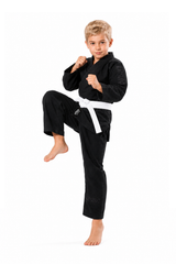 Katsudo Kio Kinder Jiu Jitsu Kimono, schwarz
