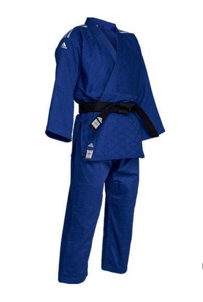 Adidas JU Kimono Champion III IJF Slim Fit 750g, Blue