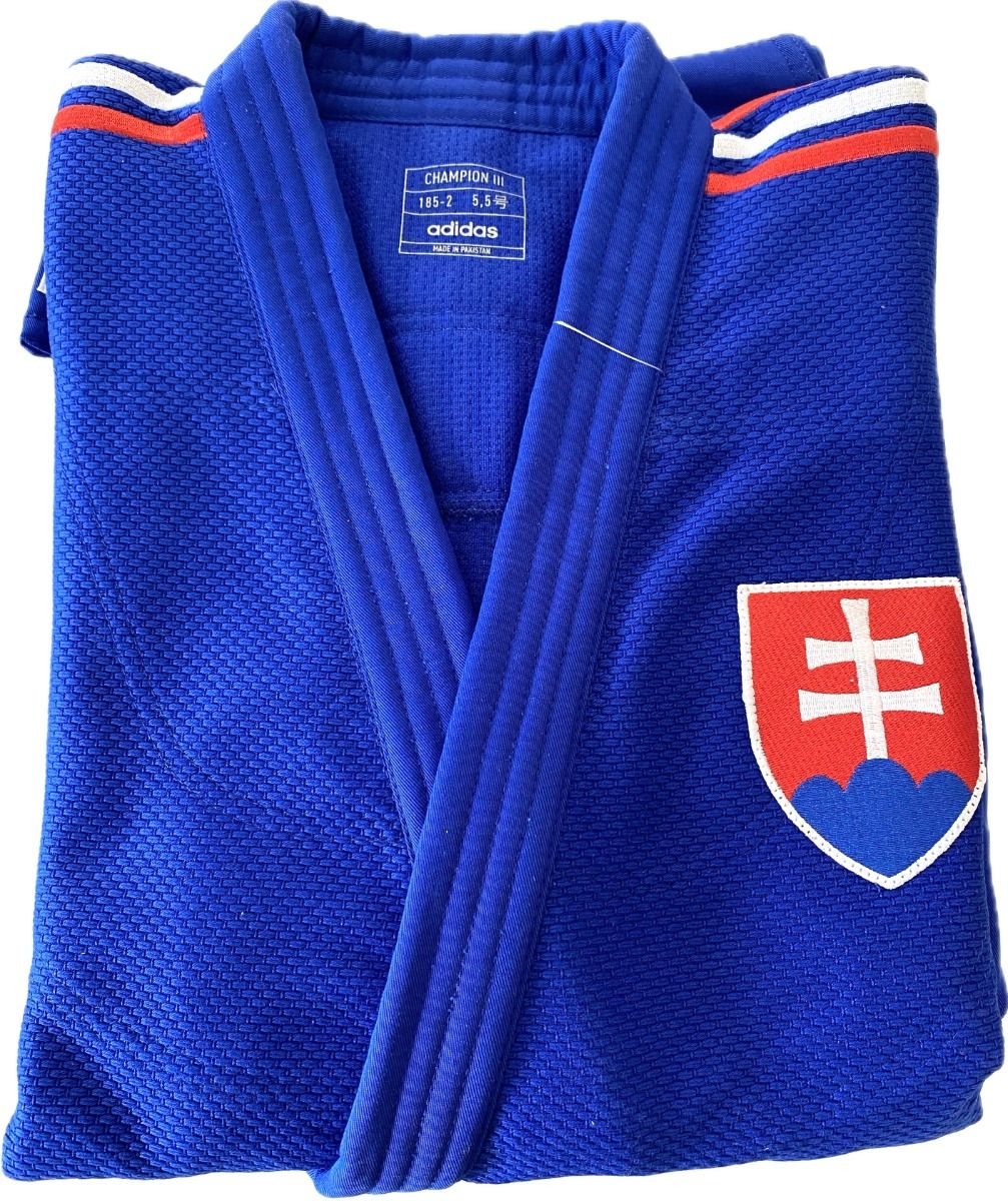 Adidas JU Kimono Champion III SVK Regular Fit 750g, Blue