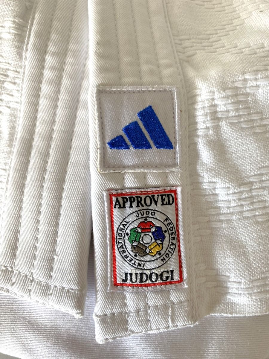 Adidas JU Kimono Champion III SVK Slim Fit 750g, White