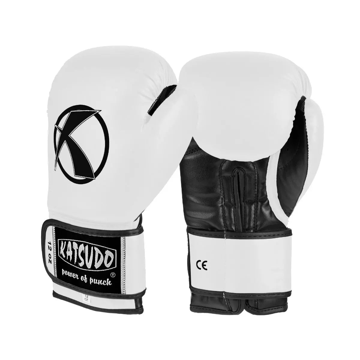 Katsudo Boxing Gloves Punch II, White