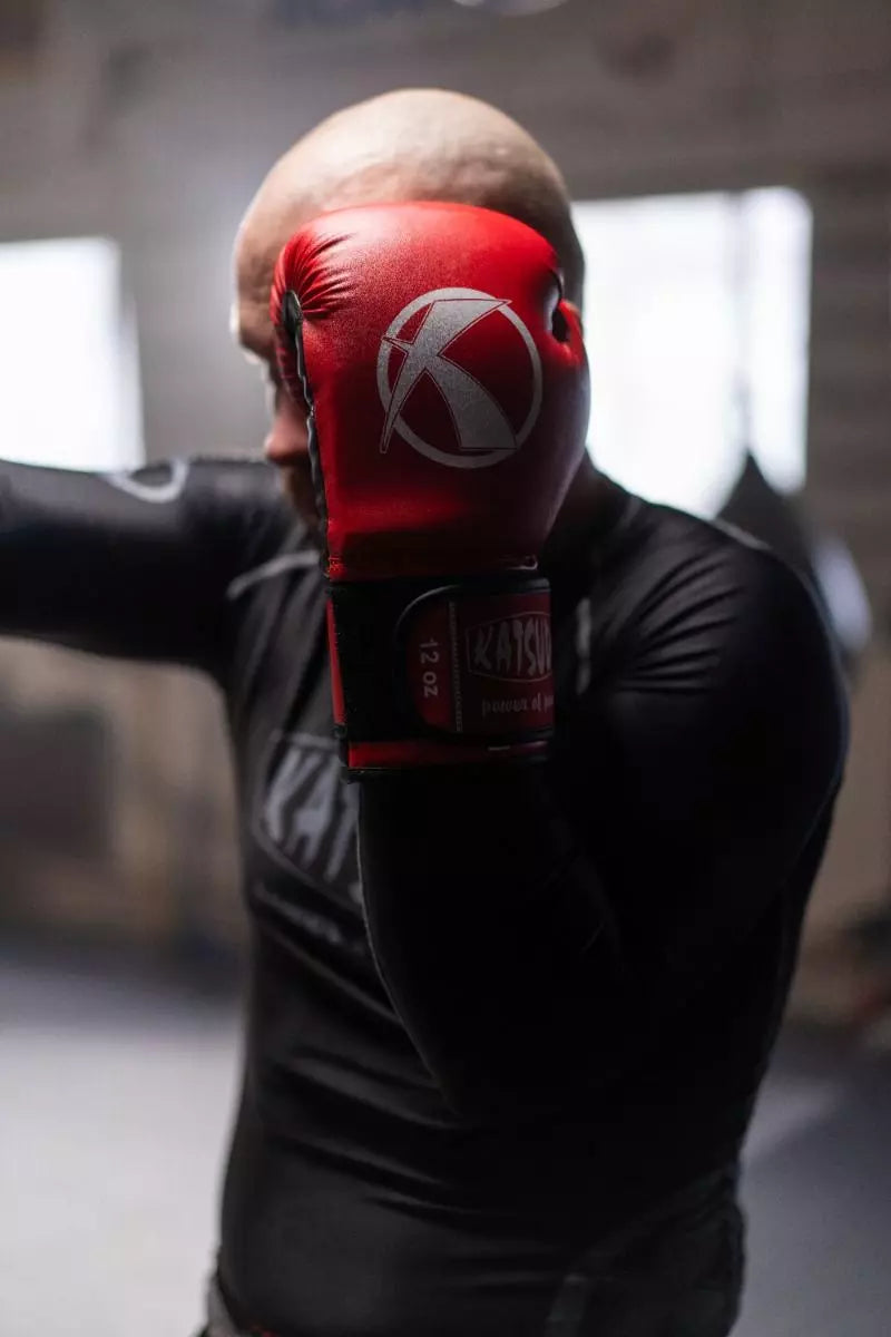 Katsudo Boxing Gloves Punch II, Red