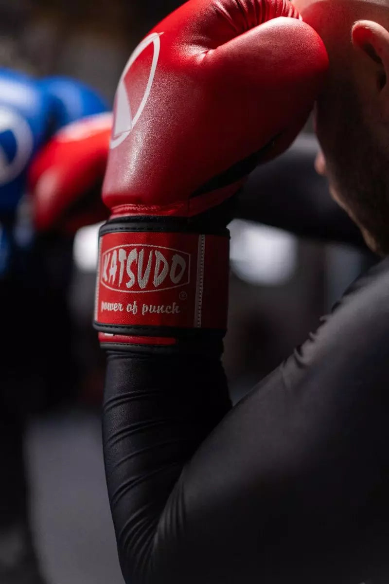 Katsudo Boxing Gloves Punch II, Red