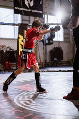 Katsudo Shin and Instep Guards Strike, Red