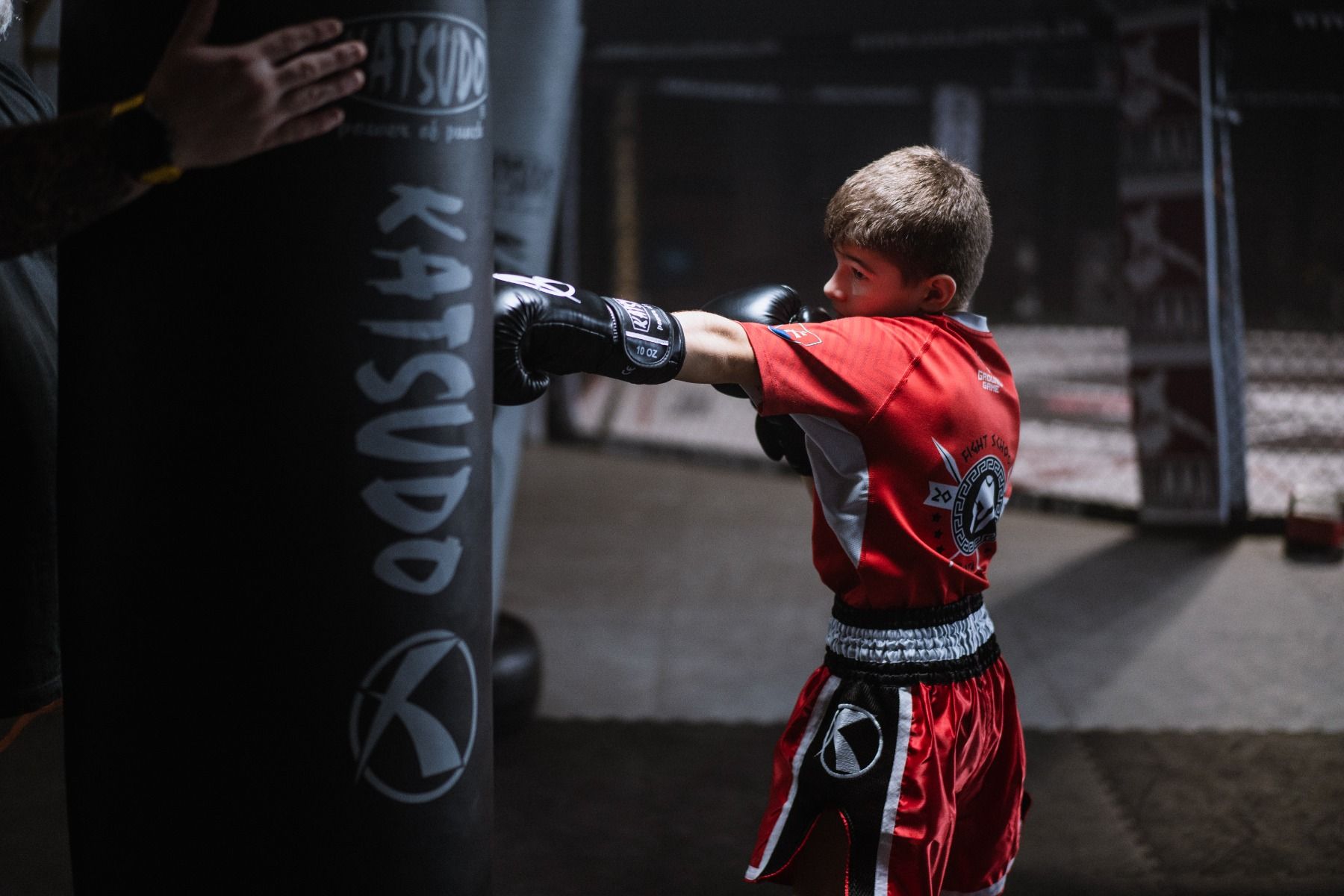 Katsudo plastelové boxerské vrece Texa, čierne