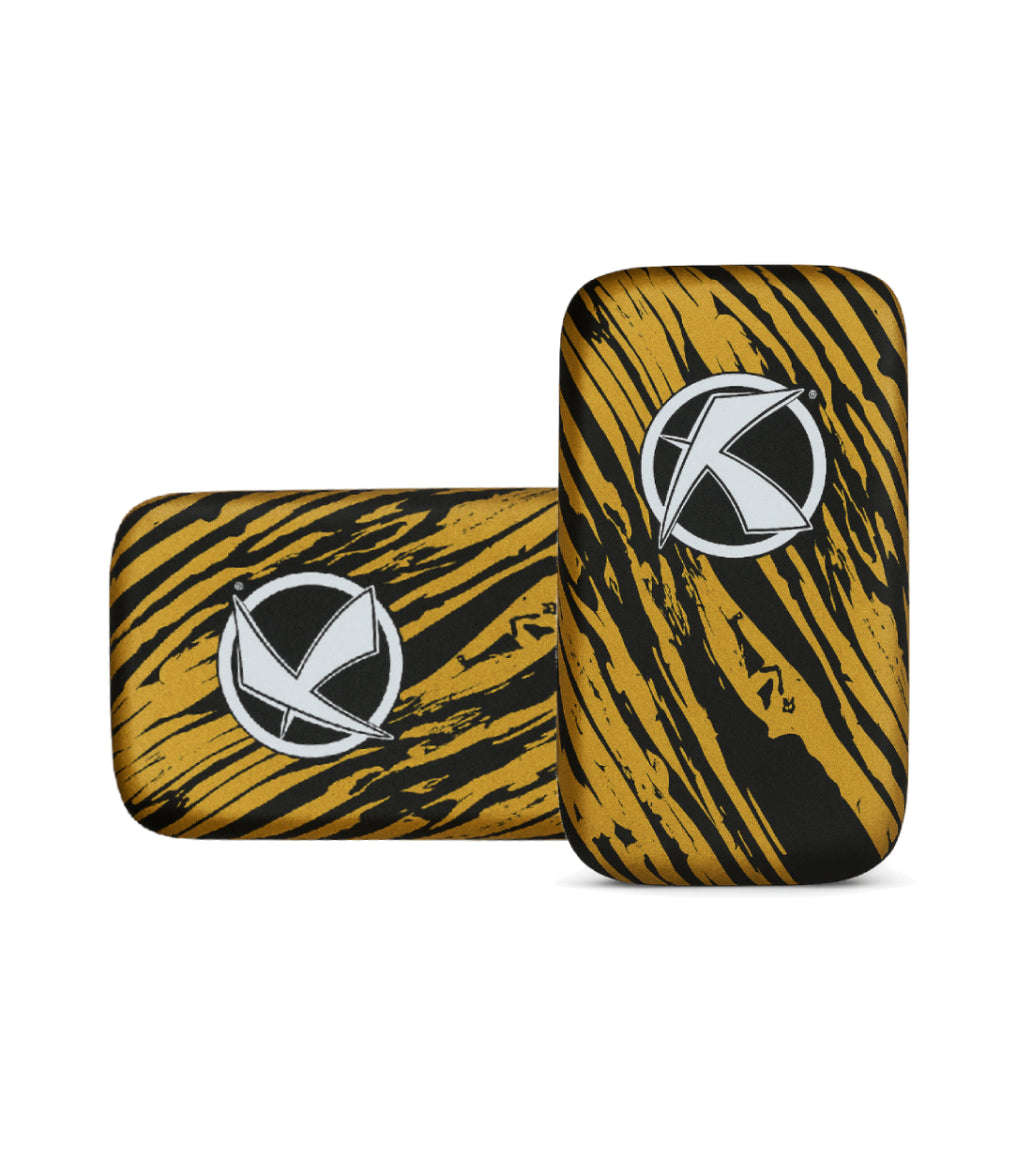 Katsudo Arm Makiwara Major Pair, Black-Gold