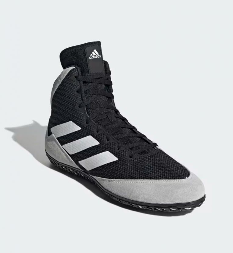 Adidas Wrestling Shoes Mat Wizard 5, Black-Grey