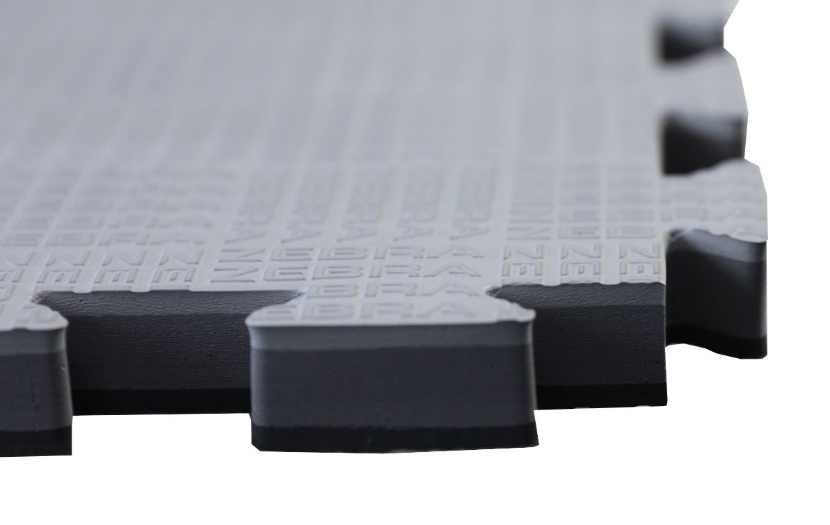 Zebra Tatami Puzzle, Black Grey