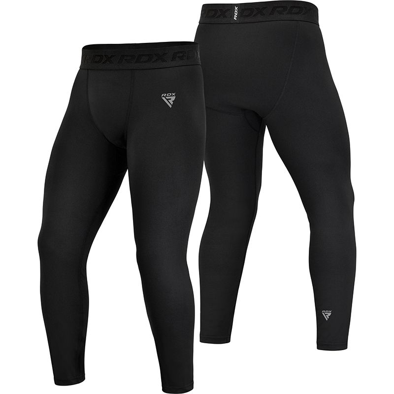RDX MMA Long Compression Pants T15, Black