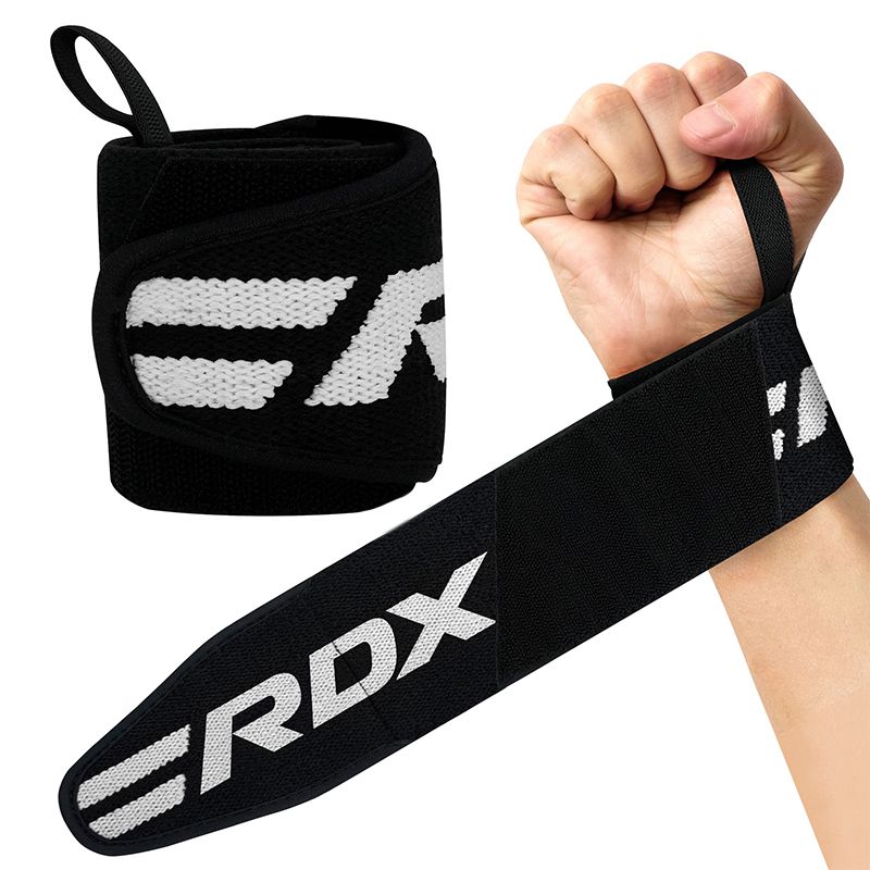 RDX Professional Gym Wrist Wraps, Black