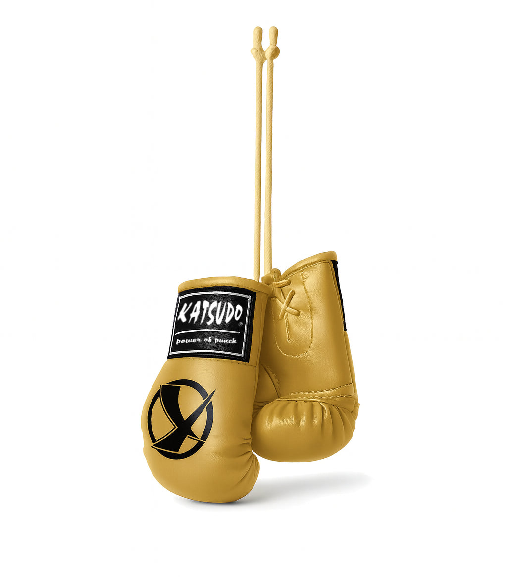 Katsudo Miniature Boxing Gloves Miniglo 2.0, gold