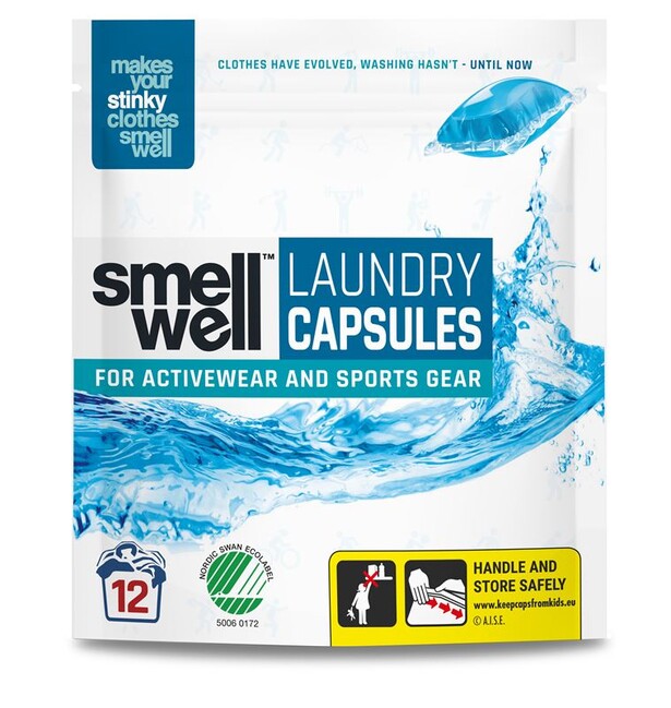 SmellWell Laundry Capsules, 12 pcs
