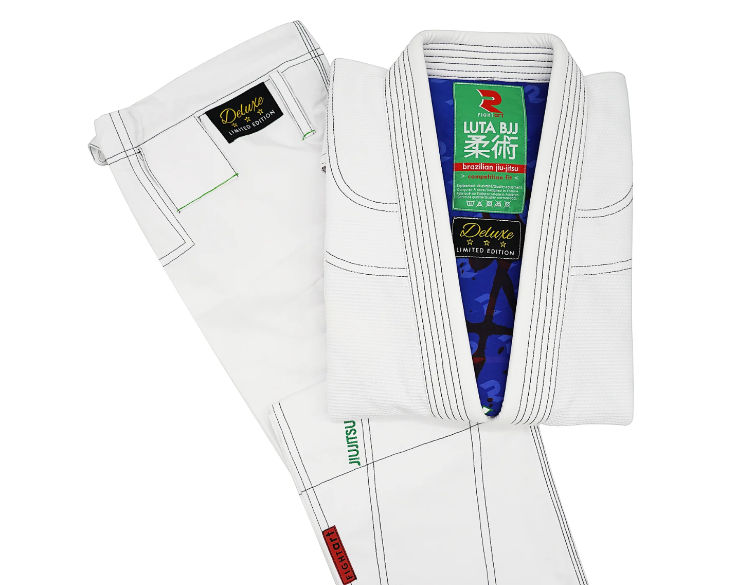 Fight Art BJJ Gi Luta 450g, White