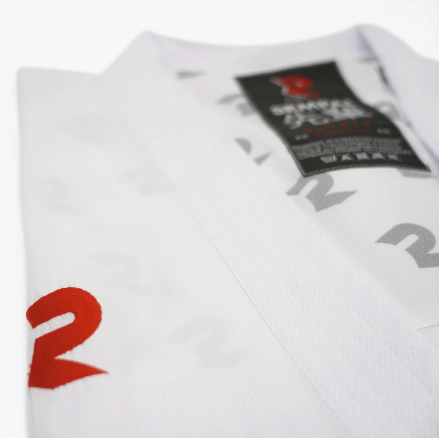 Fight Art KA kimono Sempai WKF 120g, biele