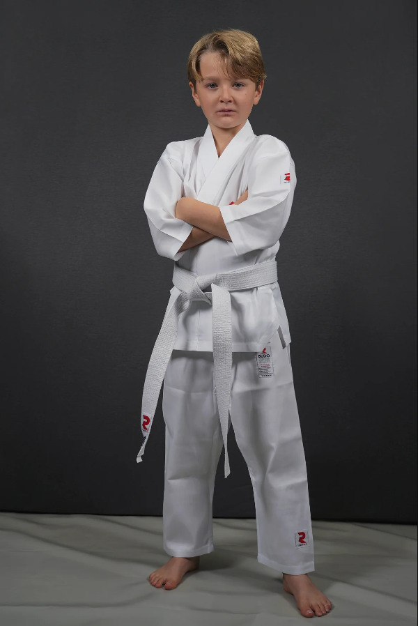 Fight Art KA kimono s opaskom Budo 345g, biele