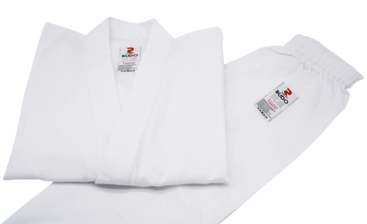 Fight Art KA kimono s opaskom Budo 345g, biele