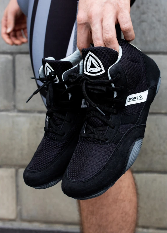 La Sport Wrestling Shoes, Black