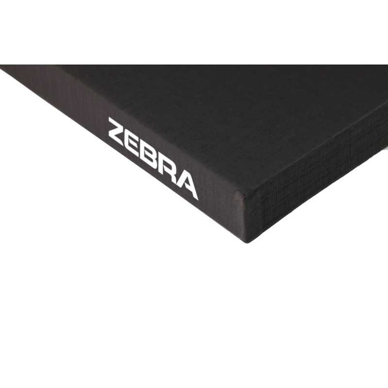 Zebra tatami, black