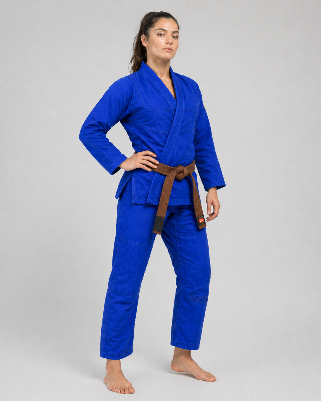Katsudo Yori dámske Jiu Jitsu kimono 550g, modré
